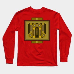 Gear with geometric shapes Long Sleeve T-Shirt